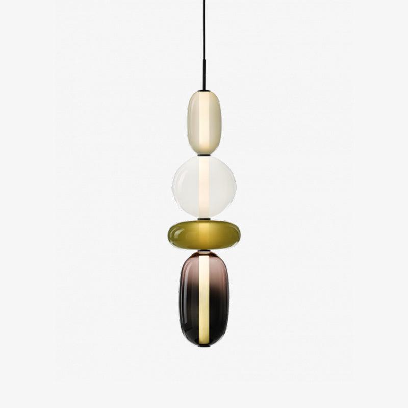Candied Glass Combo Pendant Light - Blowlighting