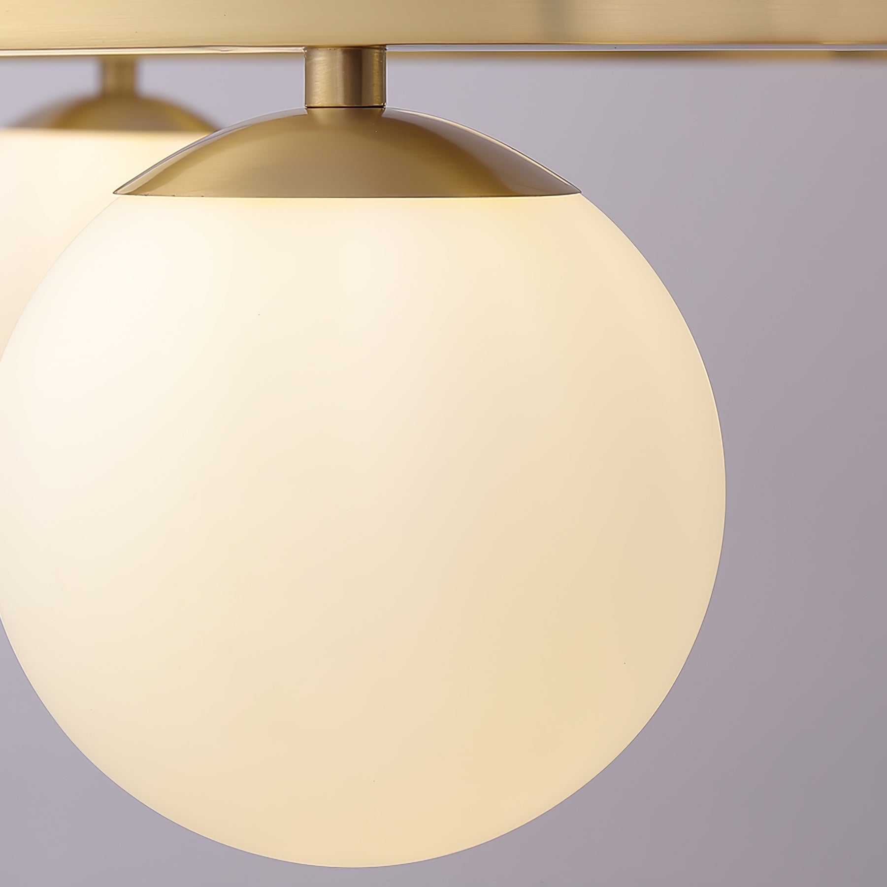 Bubbles Brass Ring Chandelier - Blowlighting