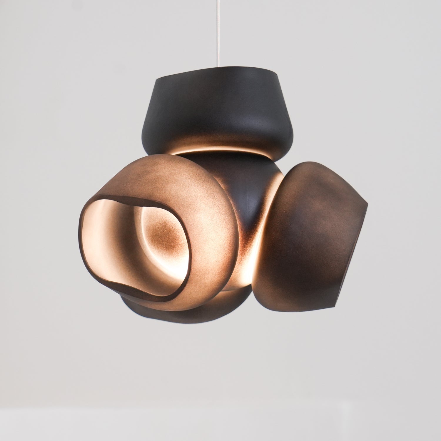 Zamarir Bubbles Cluster Metal Glass Pendant Light - Blowlighting
