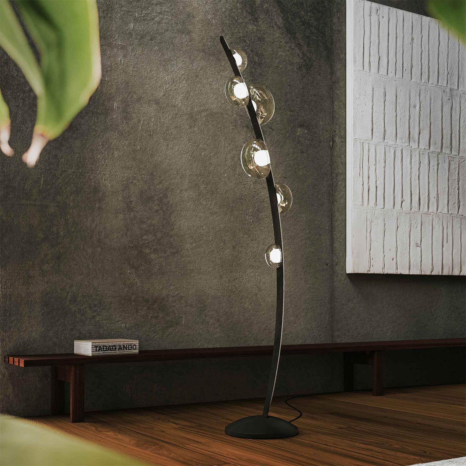 Bubbles Glass Floor Lamp - Blowlighting