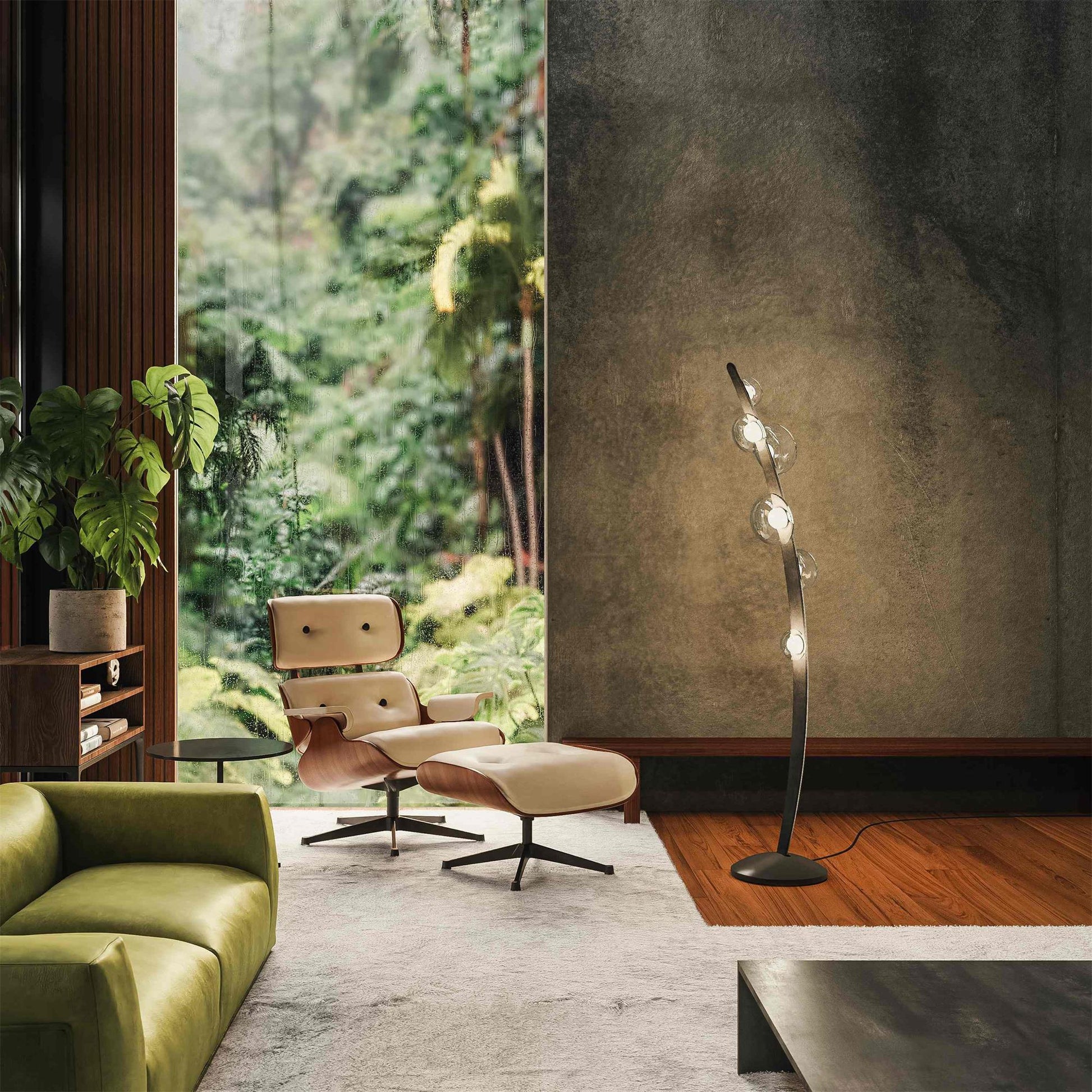 Bubbles Glass Floor Lamp - Blowlighting