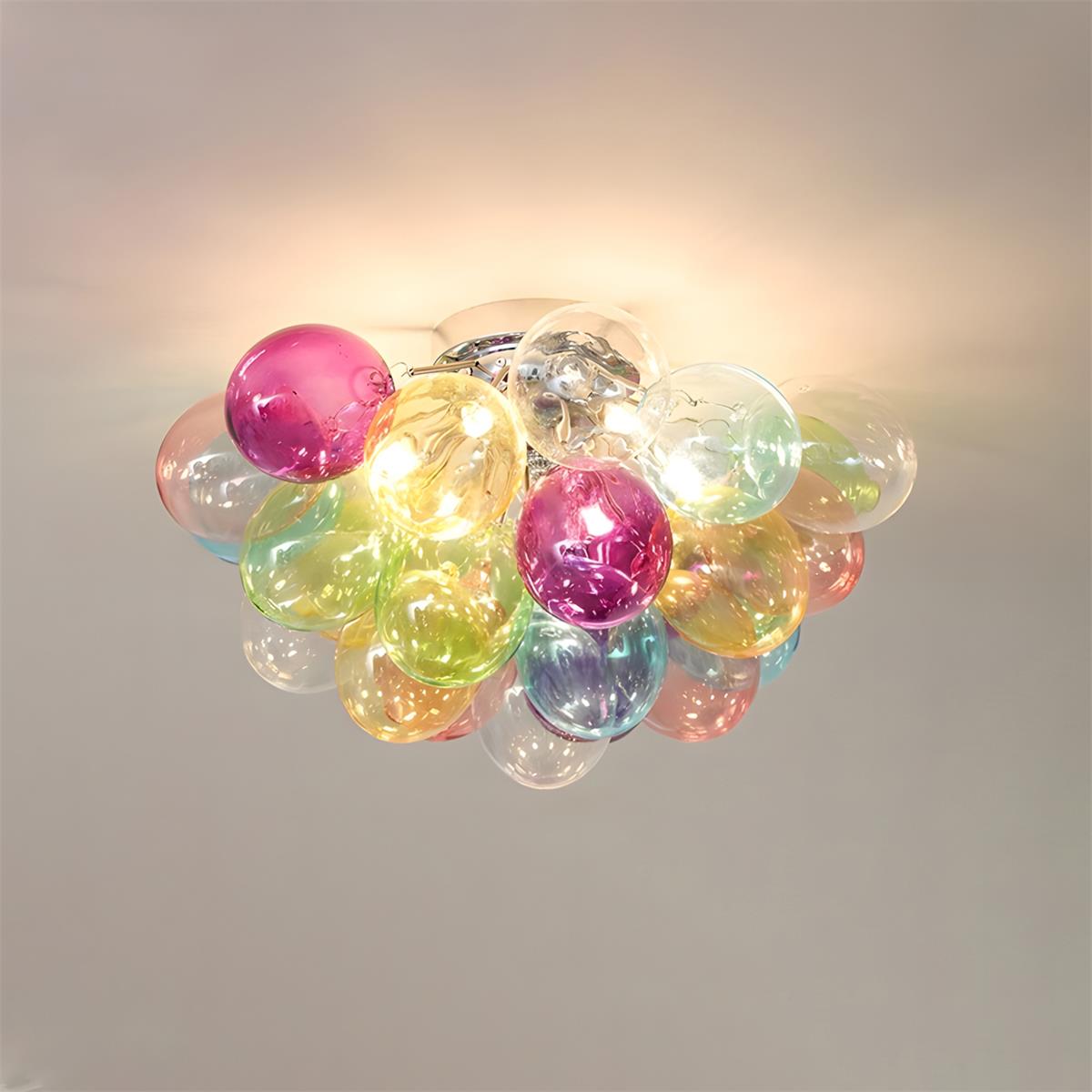 Joybub Colorful Glass Ceiling Lamp