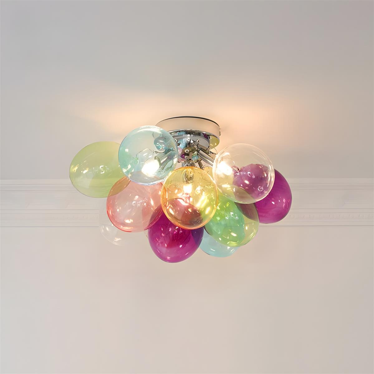 Joybub Colorful Glass Ceiling Lamp
