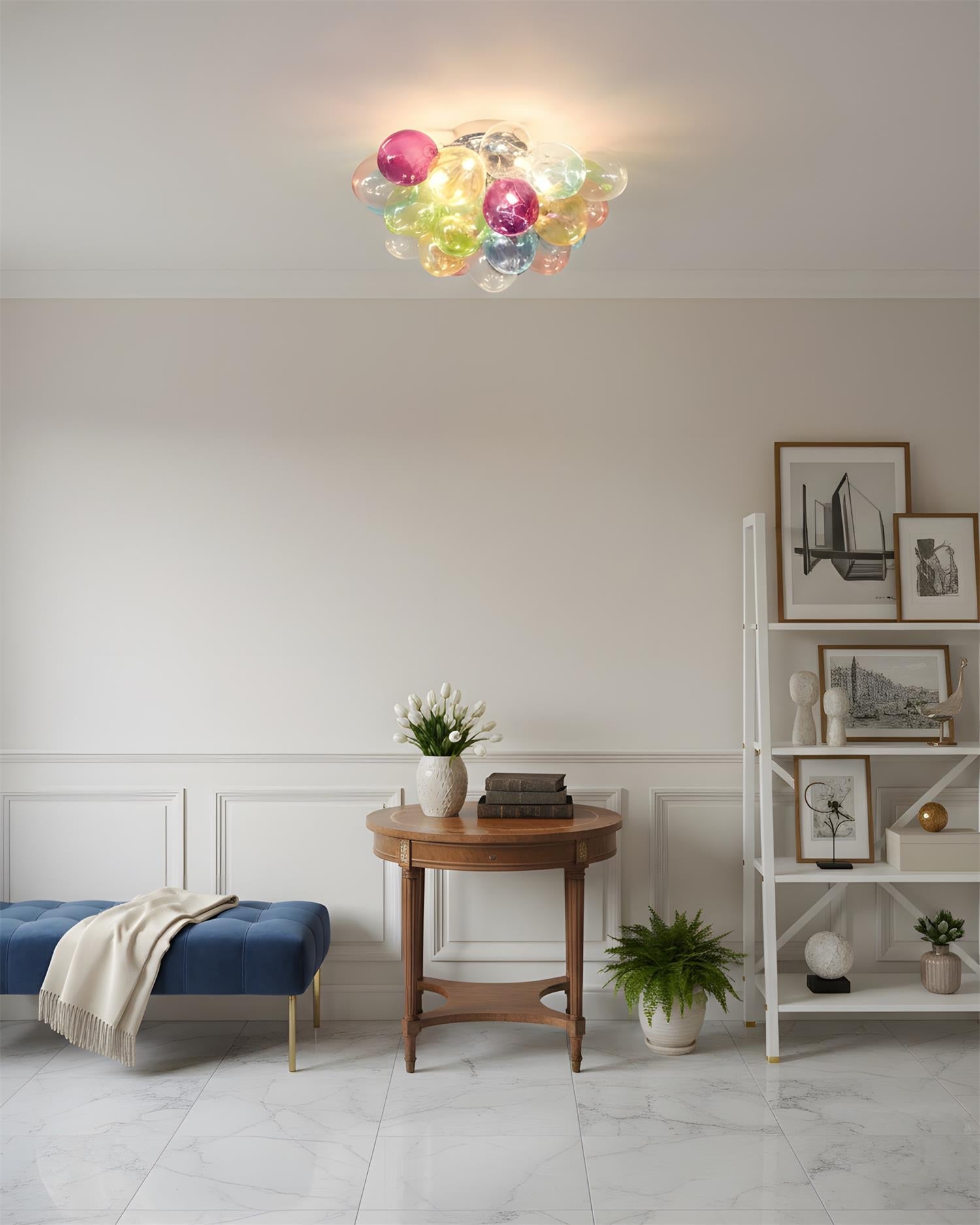 Joybub Colorful Glass Ceiling Lamp