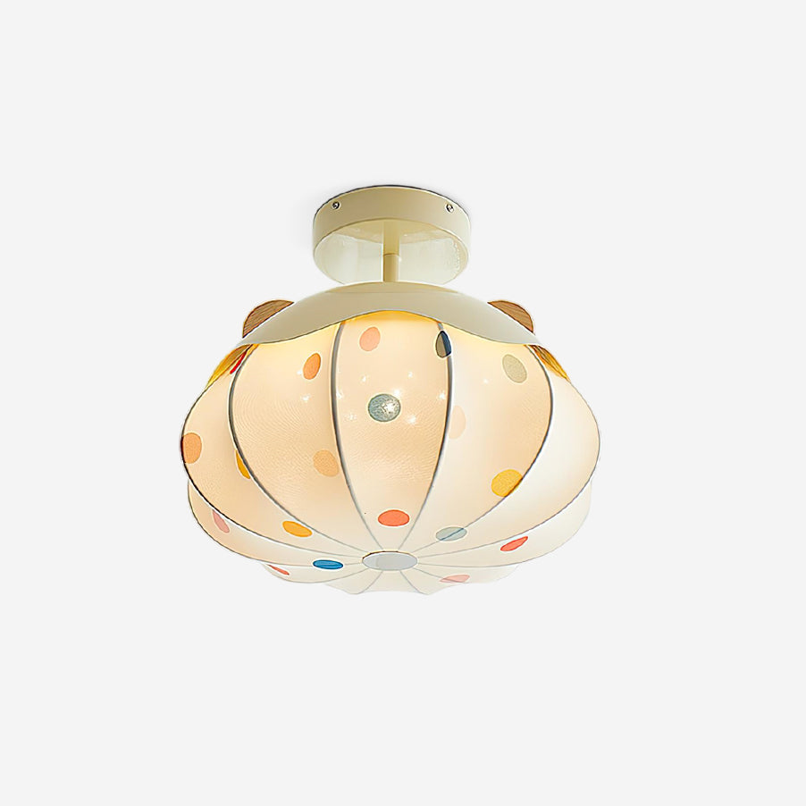 Bubbly Playful Fabric Sky Ceiling Light