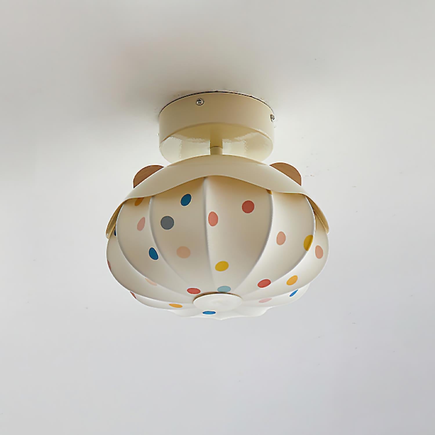 Bubbly Playful Fabric Sky Ceiling Light