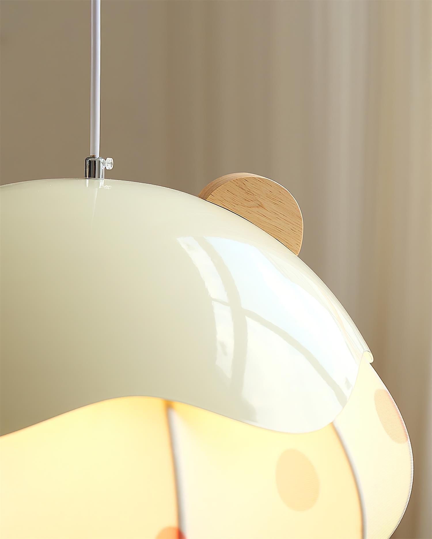 Bubbly Kids Fabric Sky Pendant Light