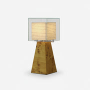 Burlspire Natural Wood Table Light