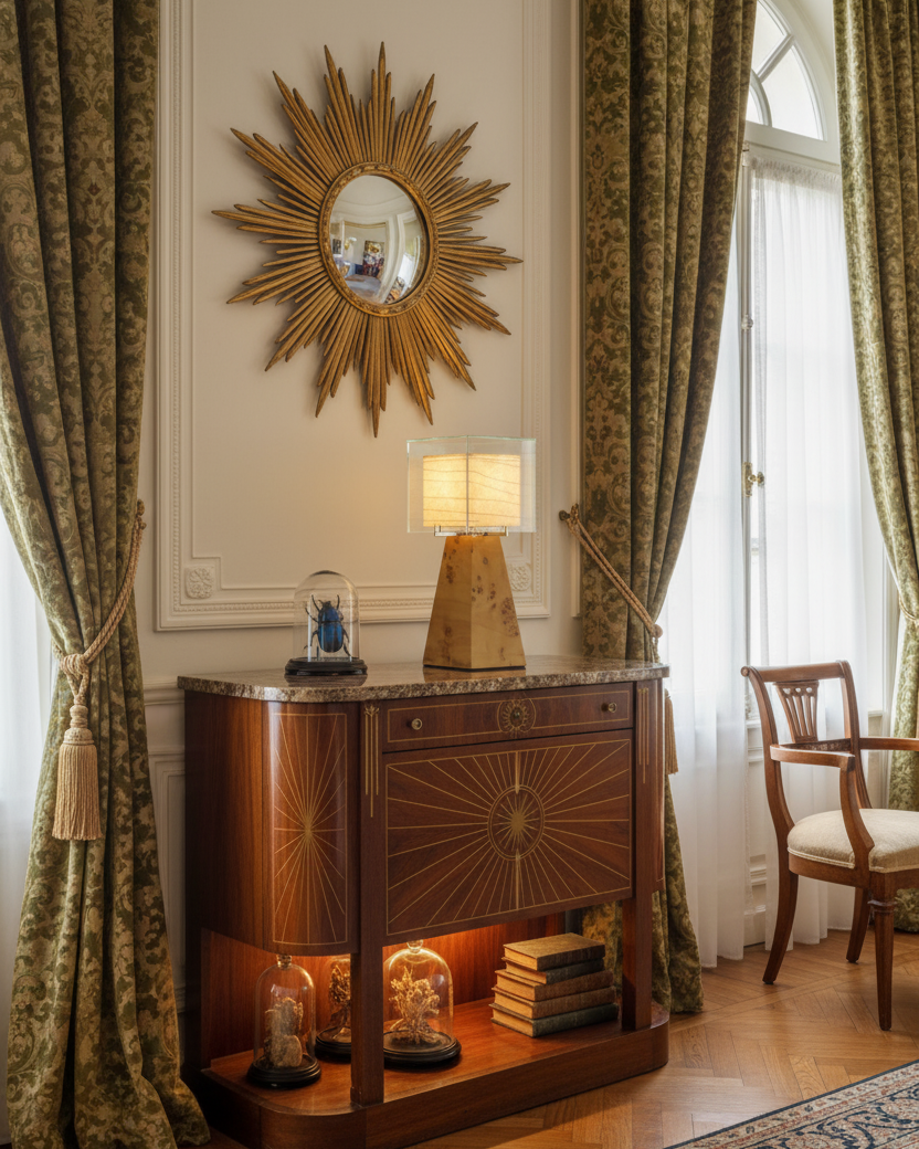 Burlspire Natural Wood Table Light