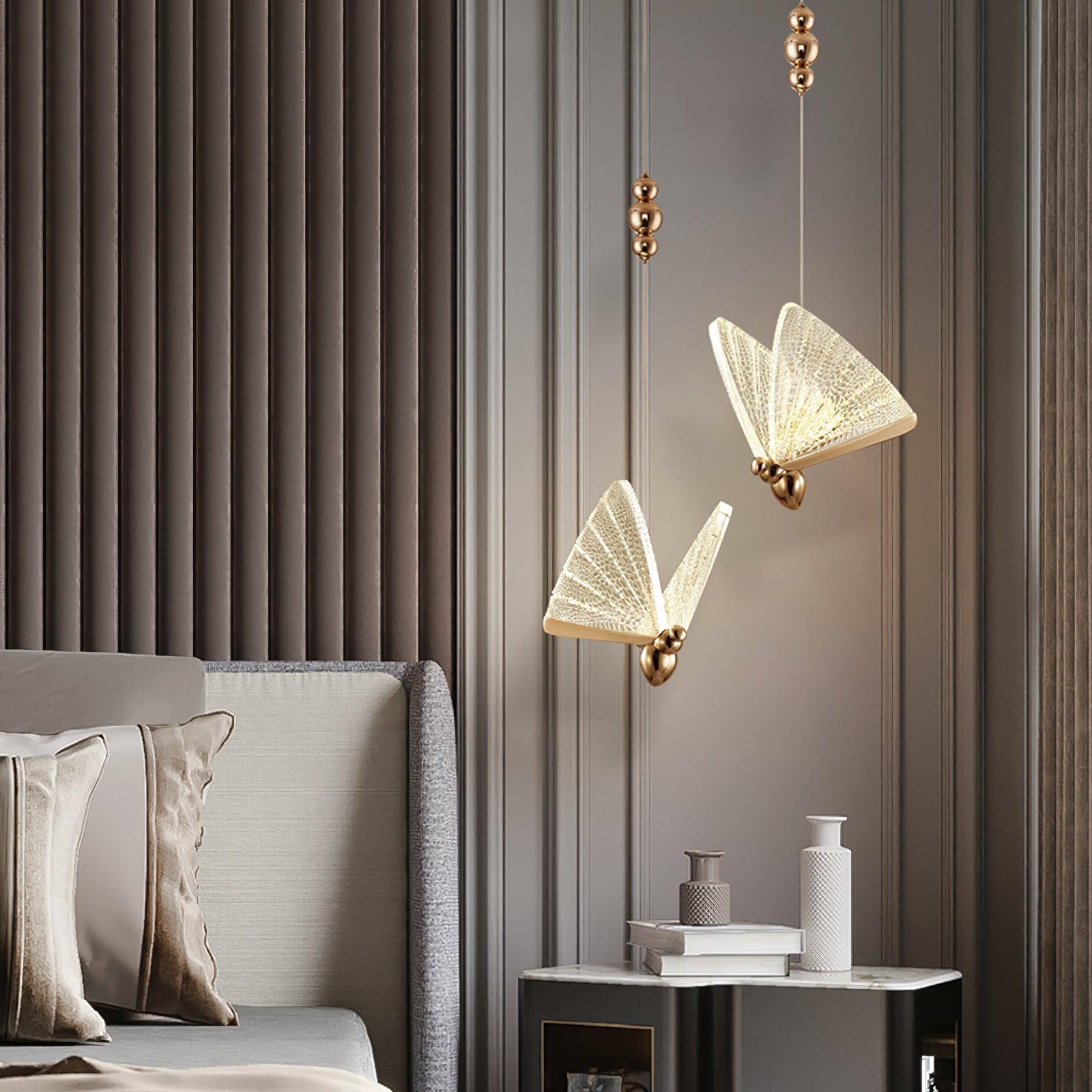 Butterfly Pendant Light - Blowlighting