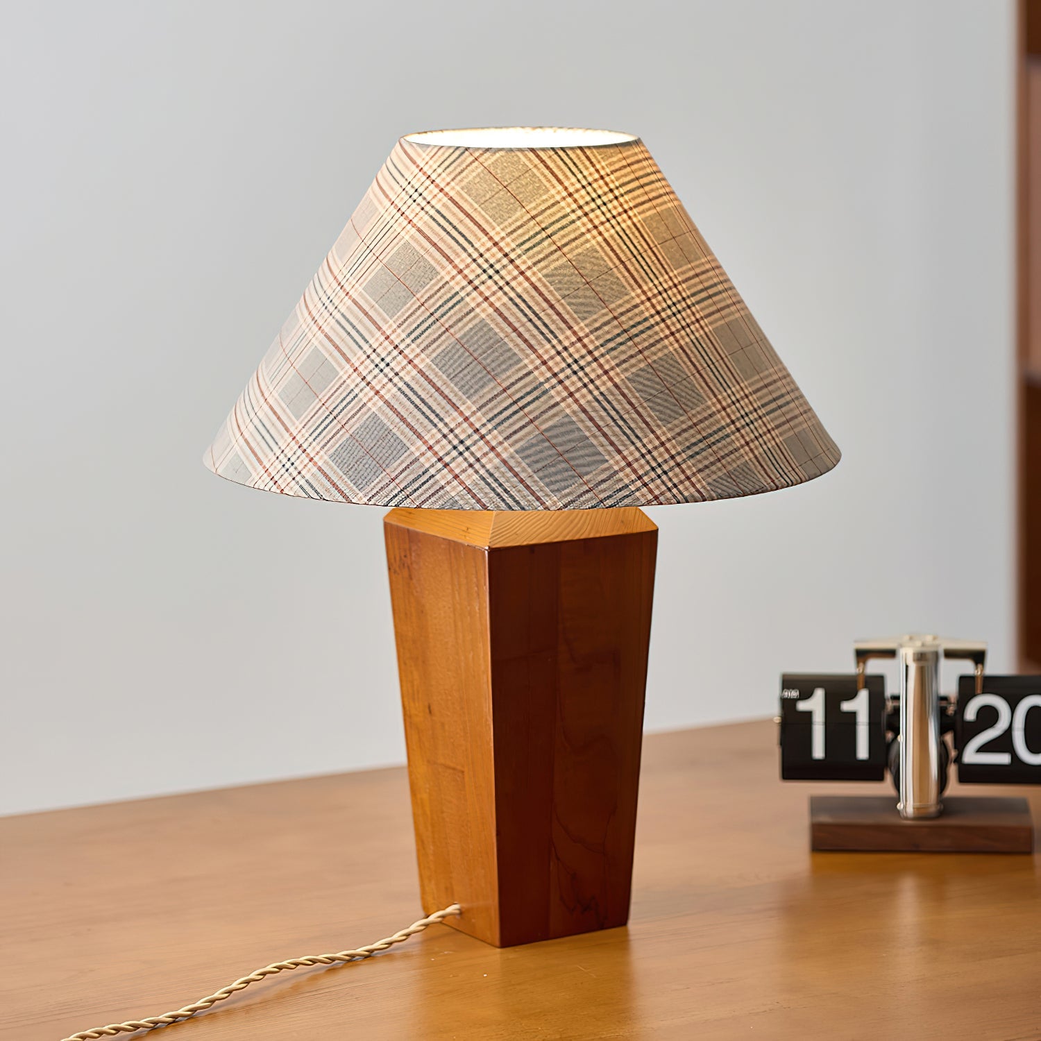 Cabin Modern Wood Table Light