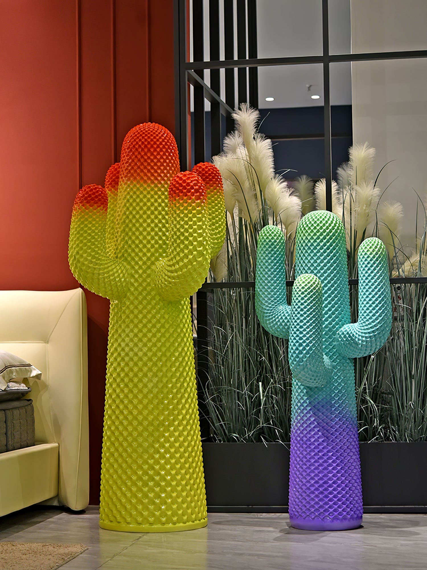Mello Sculptural Cactus Coat Rack - Blowlighting