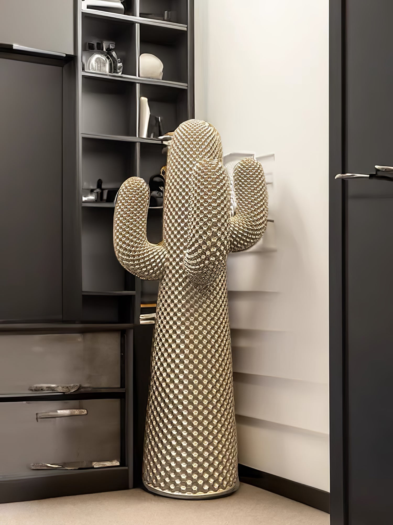 Mello Sculptural Cactus Coat Rack - Blowlighting