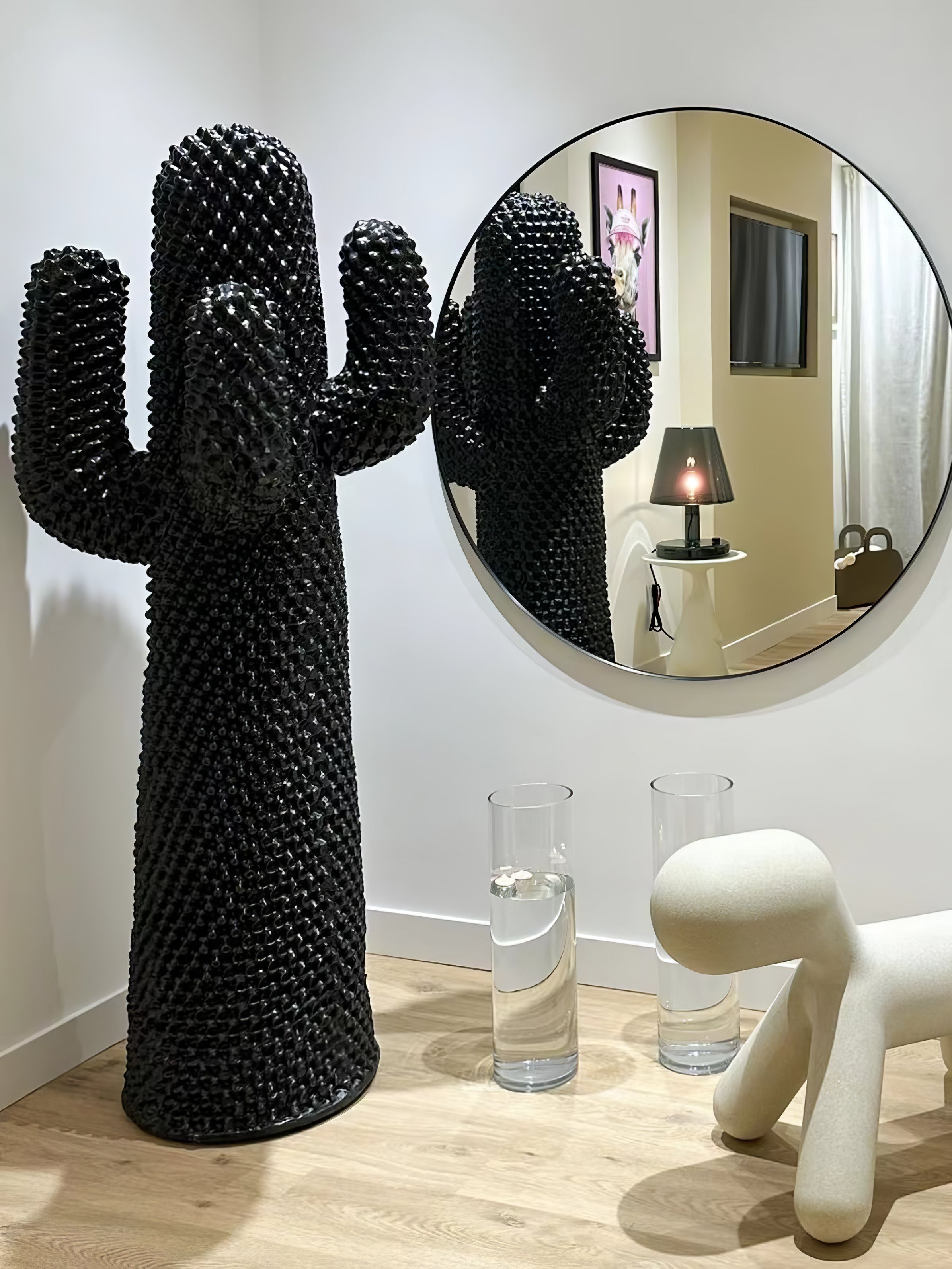 Mello Sculptural Cactus Coat Rack - Blowlighting