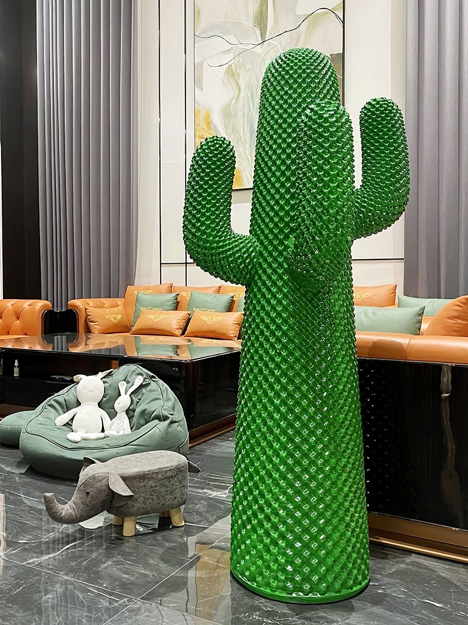 Mello Sculptural Cactus Coat Rack - Blowlighting