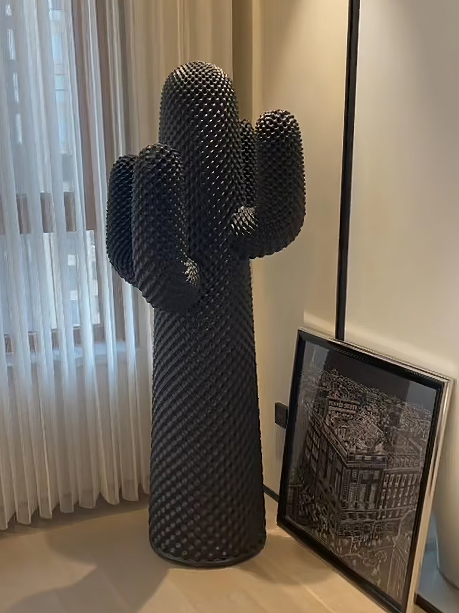Mello Sculptural Cactus Coat Rack - Blowlighting