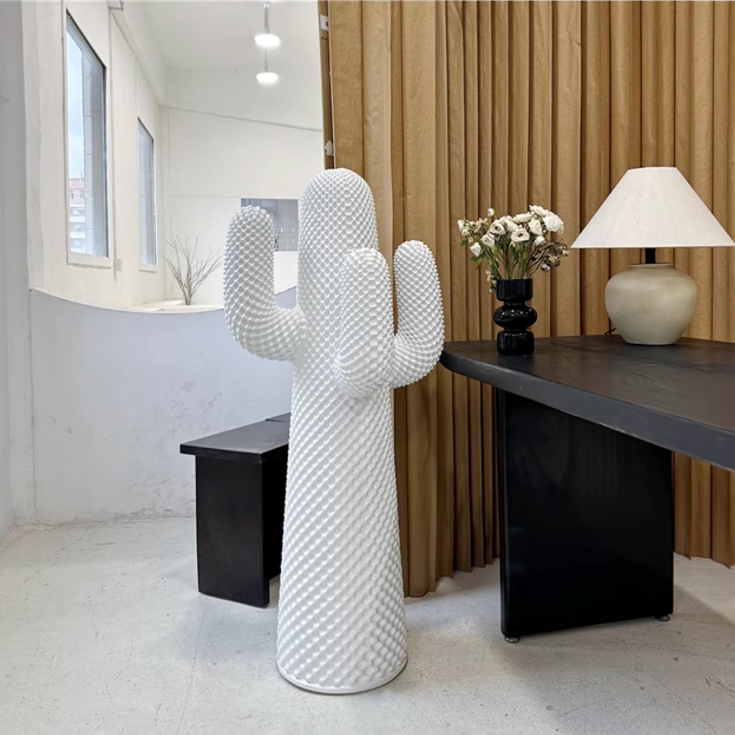 Mello Sculptural Cactus Coat Rack - Blowlighting