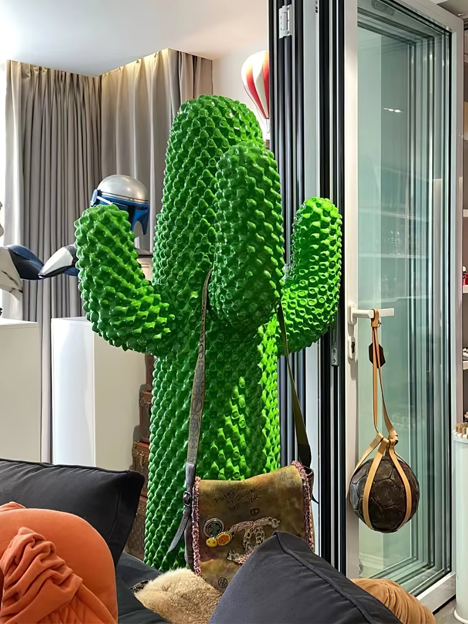 Mello Sculptural Cactus Coat Rack - Blowlighting