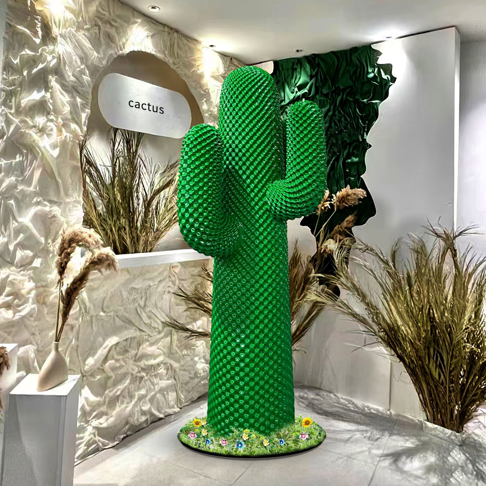 Mello Sculptural Cactus Coat Rack - Blowlighting