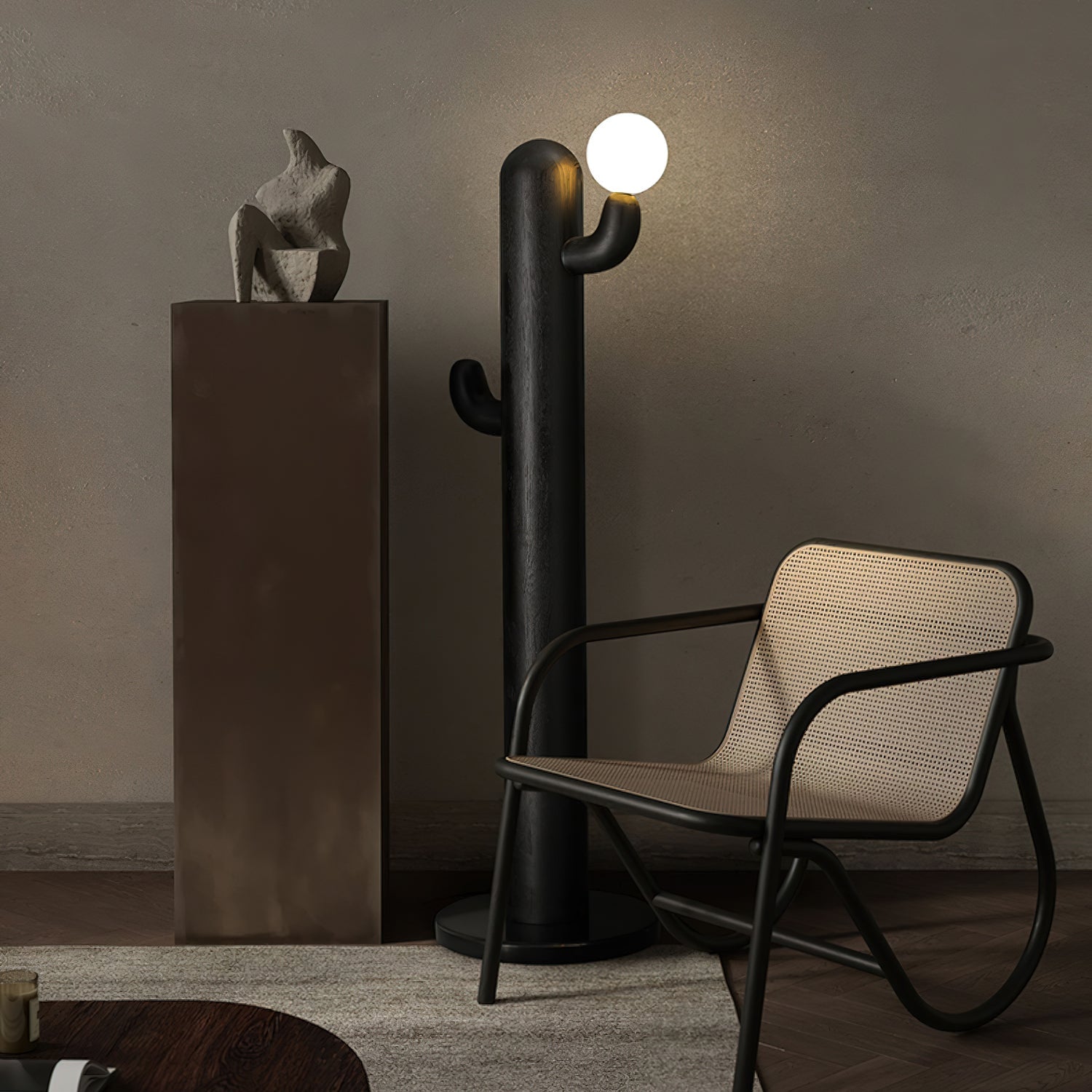 Cactus Wood Floor Lamp - Blowlighting