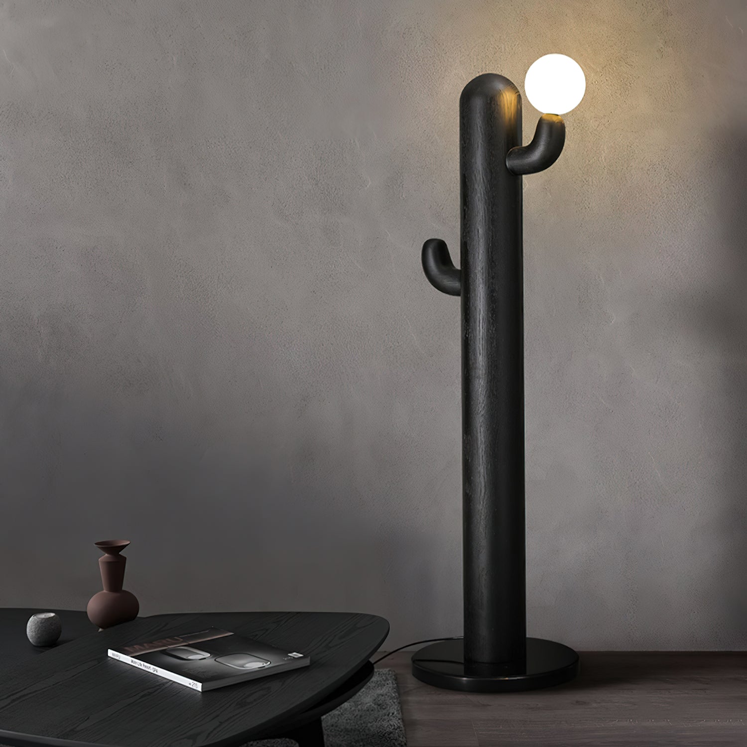 Cactus Wood Floor Lamp - Blowlighting