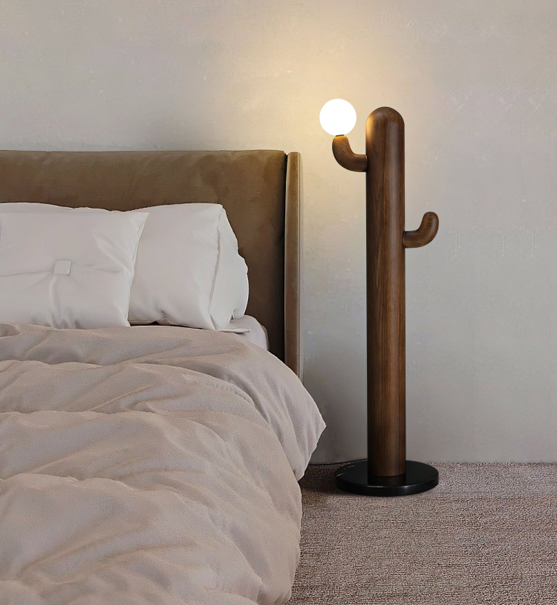 Cactus Wood Floor Lamp - Blowlighting