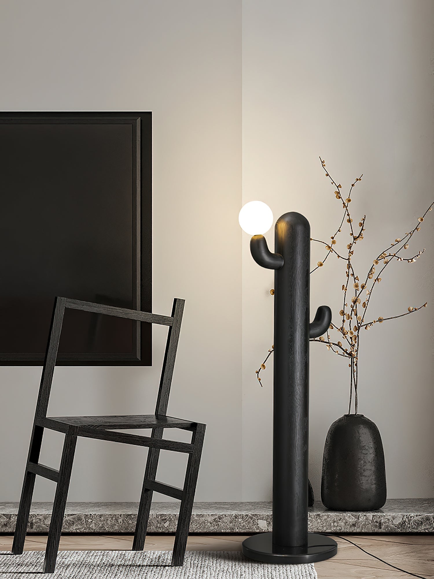 Cactus Wood Floor Lamp - Blowlighting