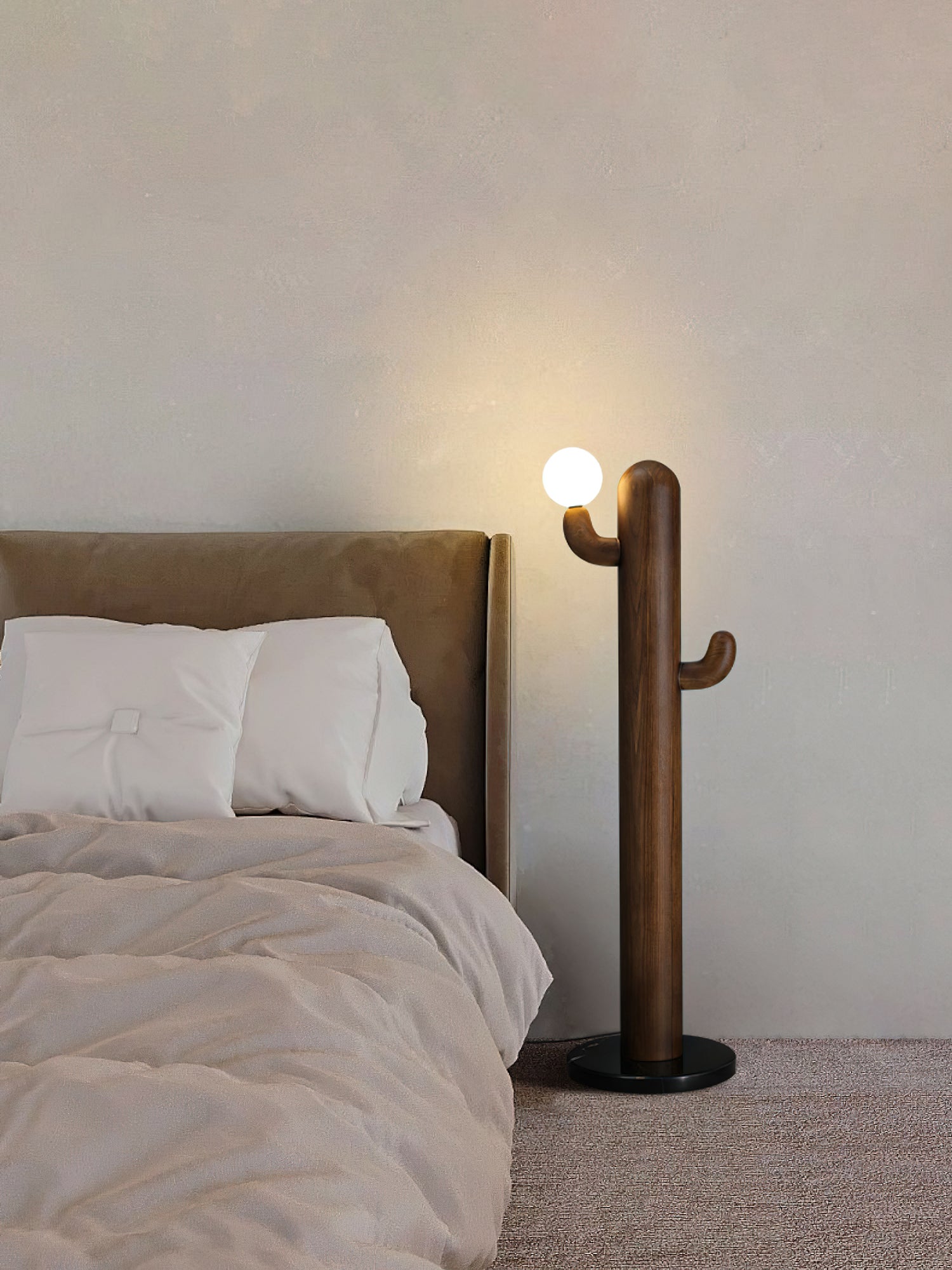 Cactus Wood Floor Lamp - Blowlighting