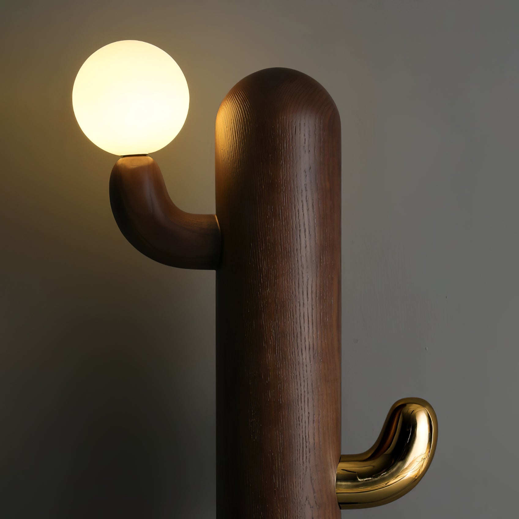 Cactus Wood Floor Lamp - Blowlighting