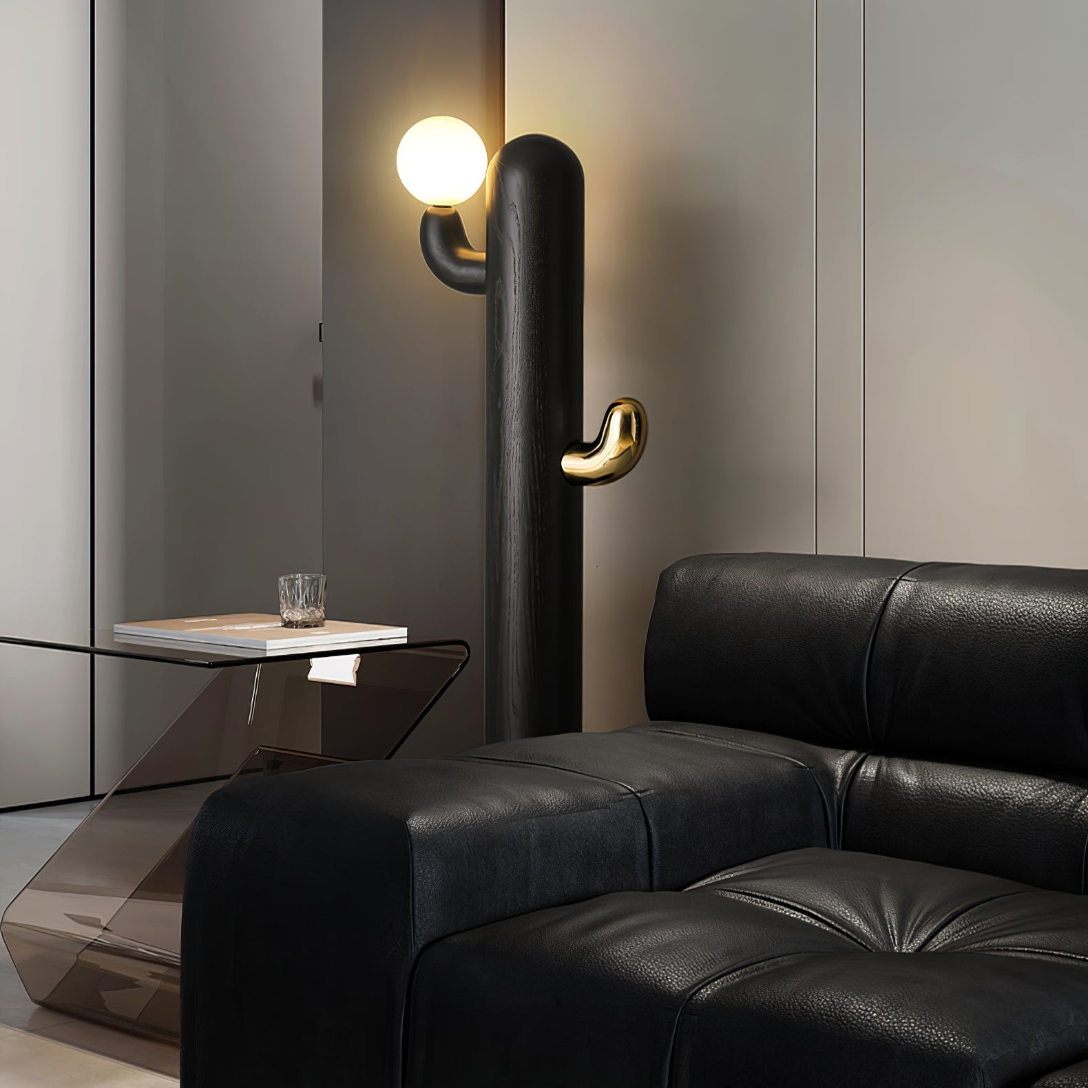 Cactus Wood Floor Lamp - Blowlighting