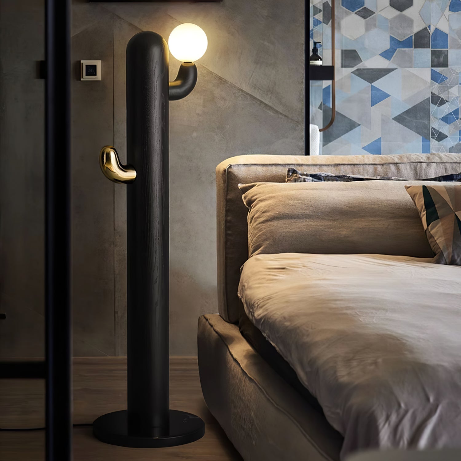 Cactus Wood Floor Lamp - Blowlighting