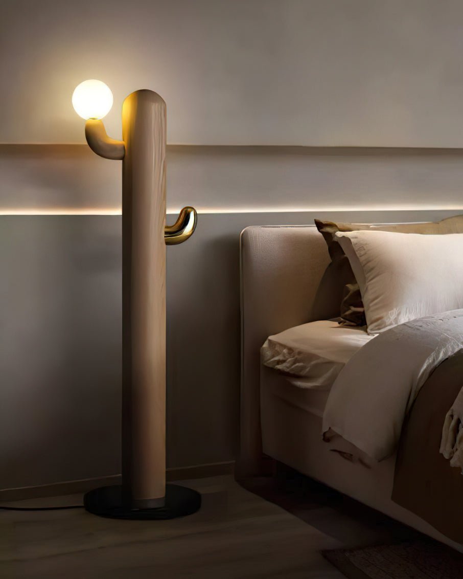 Cactus Wood Floor Lamp - Blowlighting