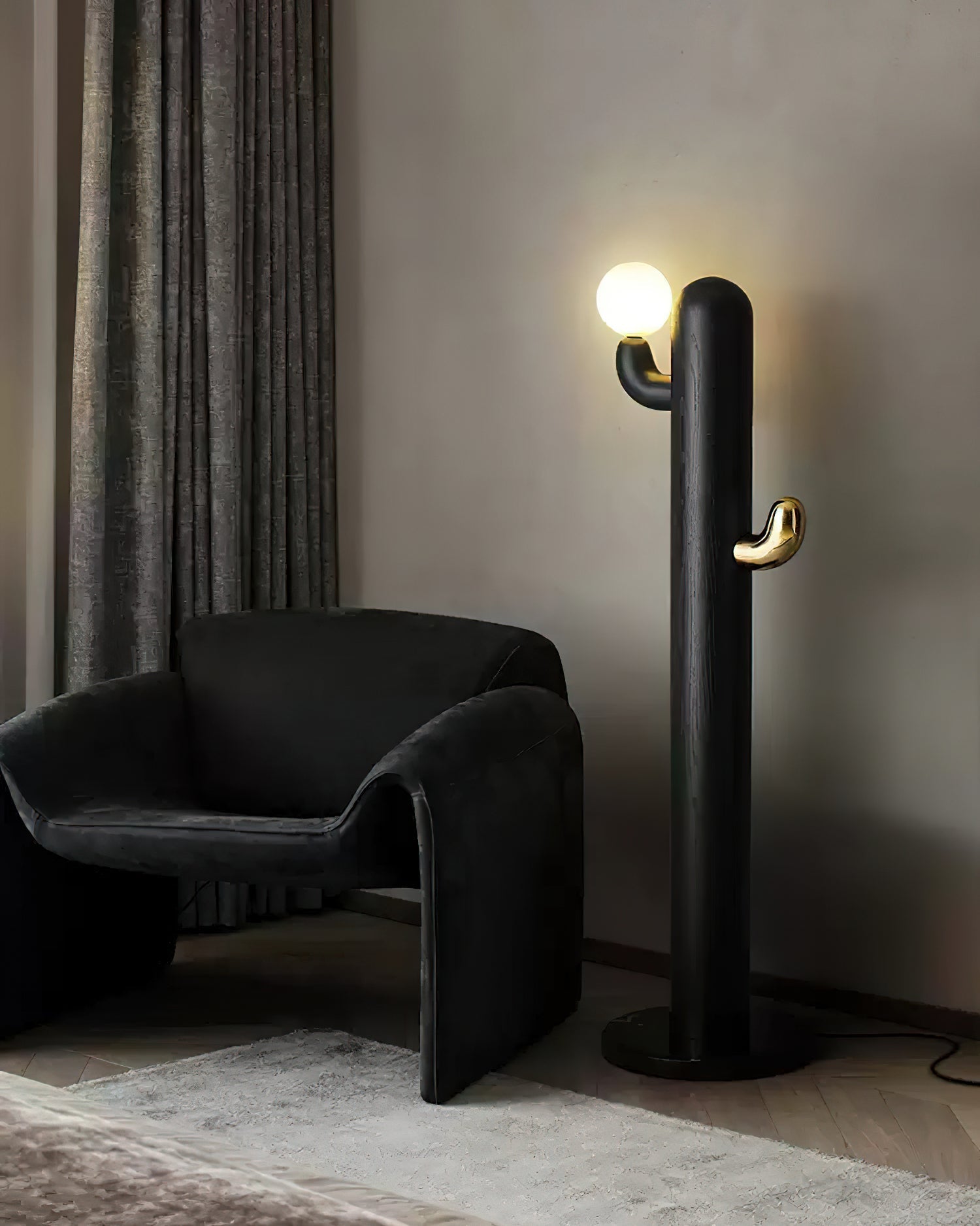 Cactus Wood Floor Lamp - Blowlighting