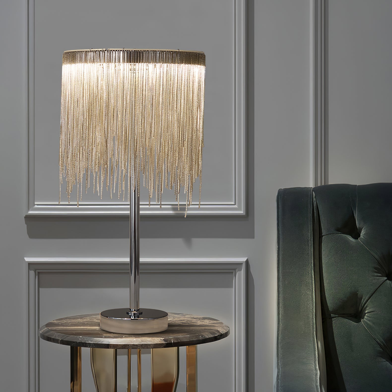 Cadena Tassel Table Lamp - Blowlighting