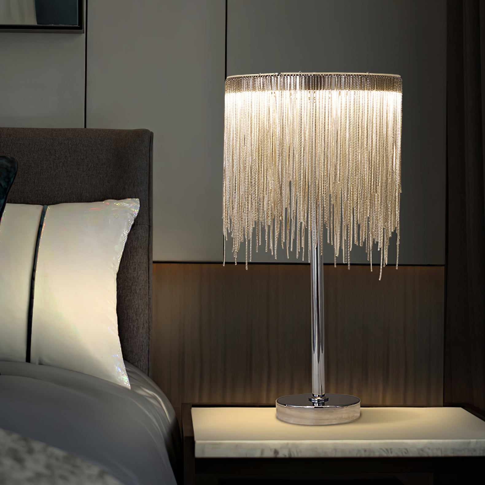 Cadena Tassel Table Lamp - Blowlighting