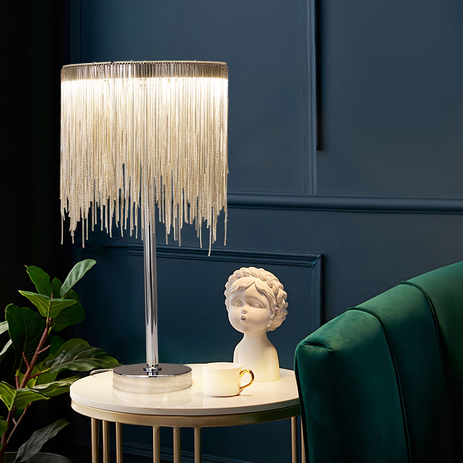 Cadena Tassel Table Lamp - Blowlighting