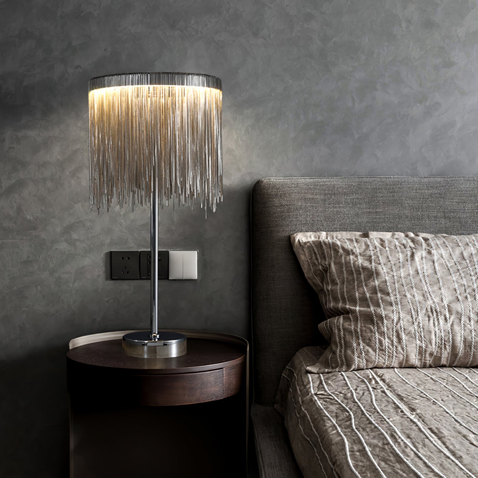 Cadena Tassel Table Lamp - Blowlighting