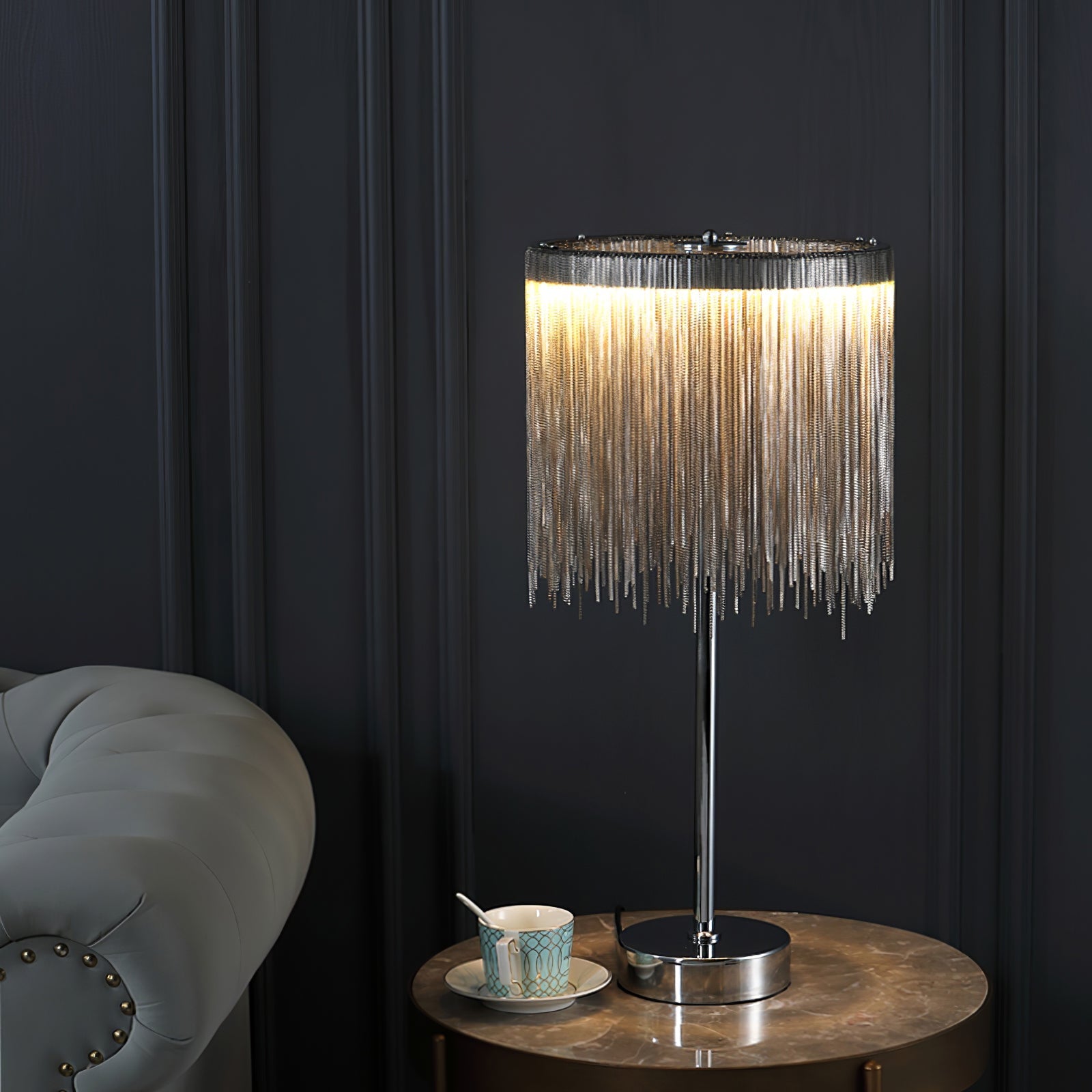 Cadena Tassel Table Lamp - Blowlighting