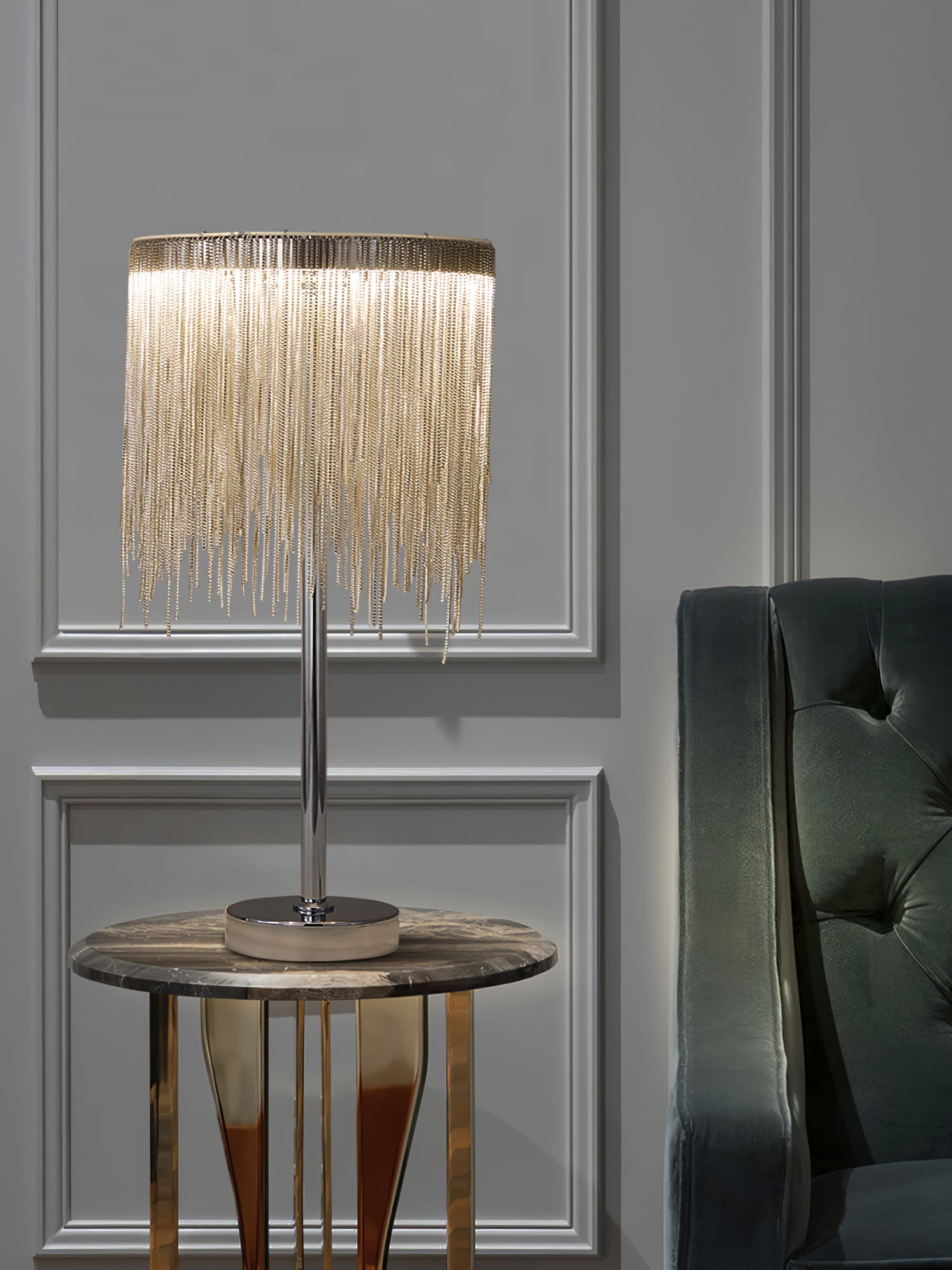 Cadena Tassel Table Lamp - Blowlighting