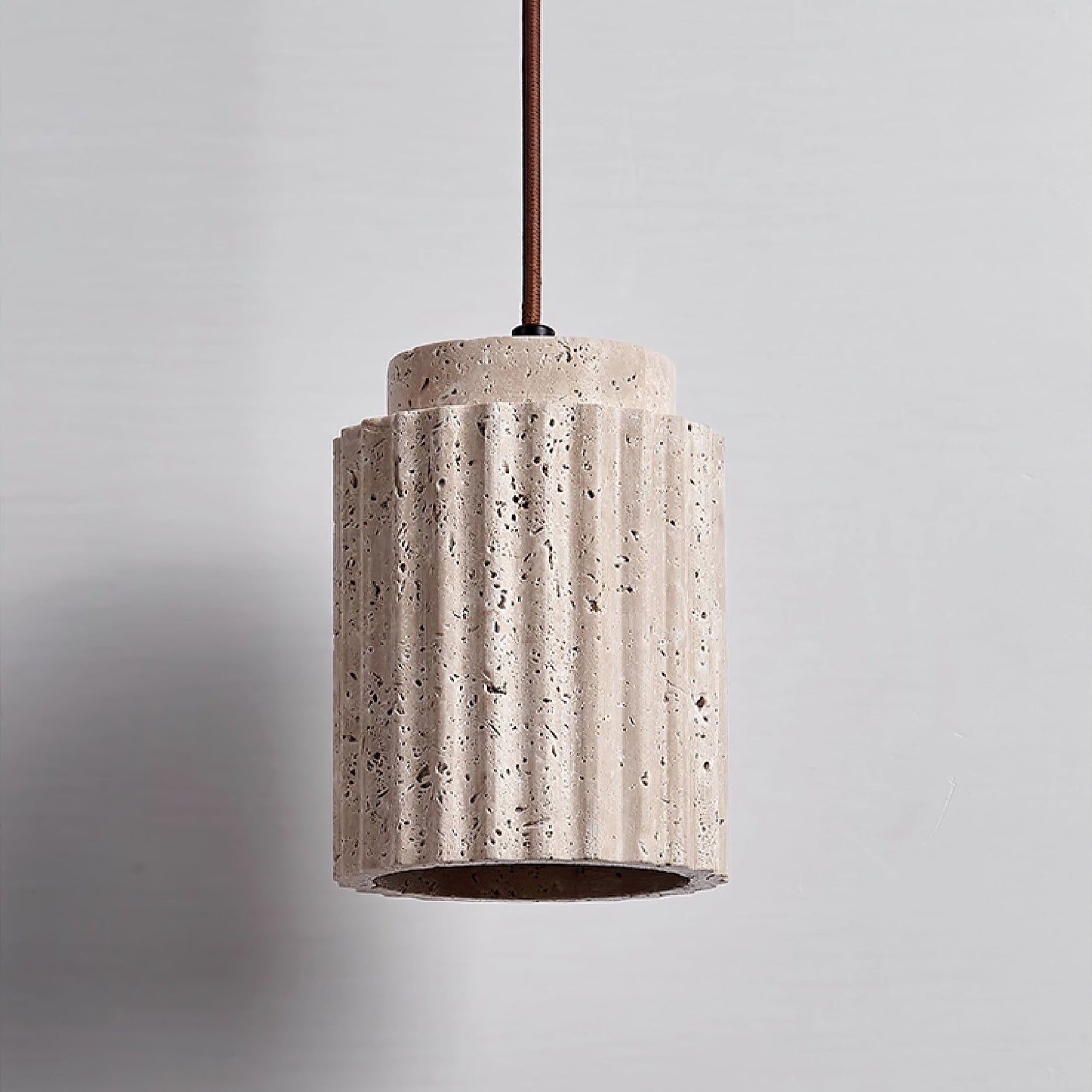 Mysolel Travertine Pendant Light - Blowlighting