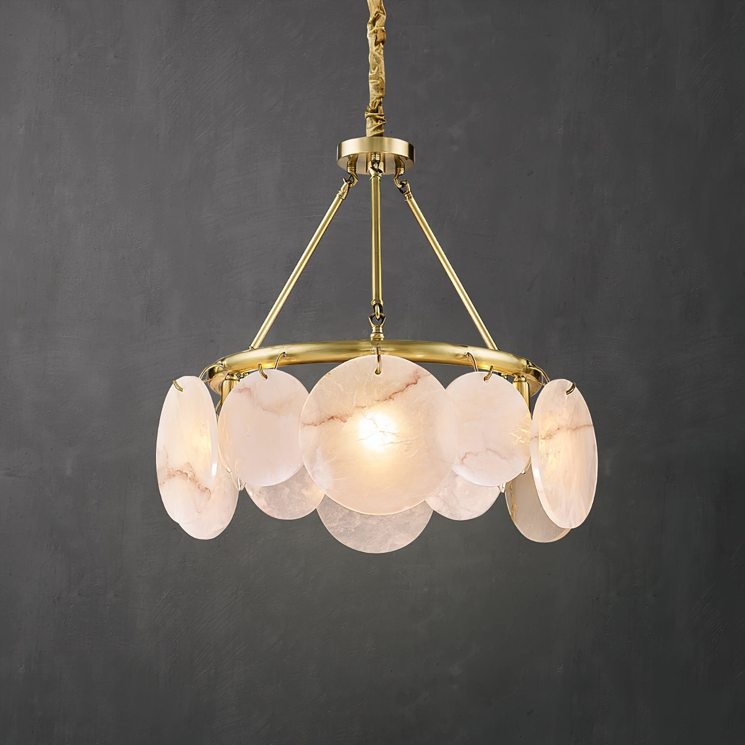 Calamete Modern Alabaster Chandelier