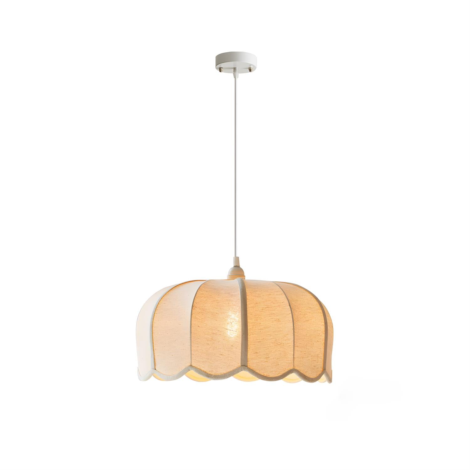 Calda Vintage Fabric Pendant Light
