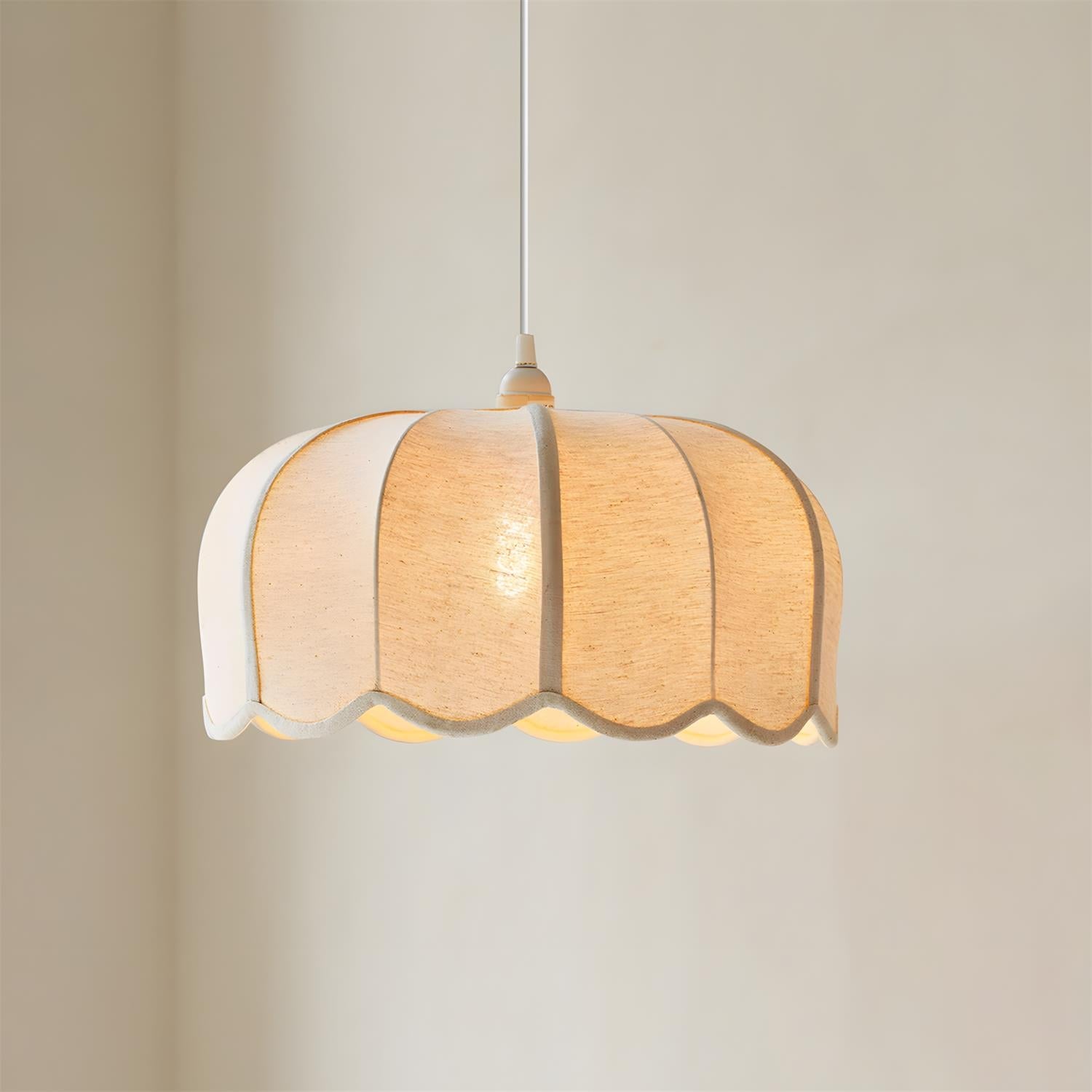 Calda Vintage Fabric Pendant Light
