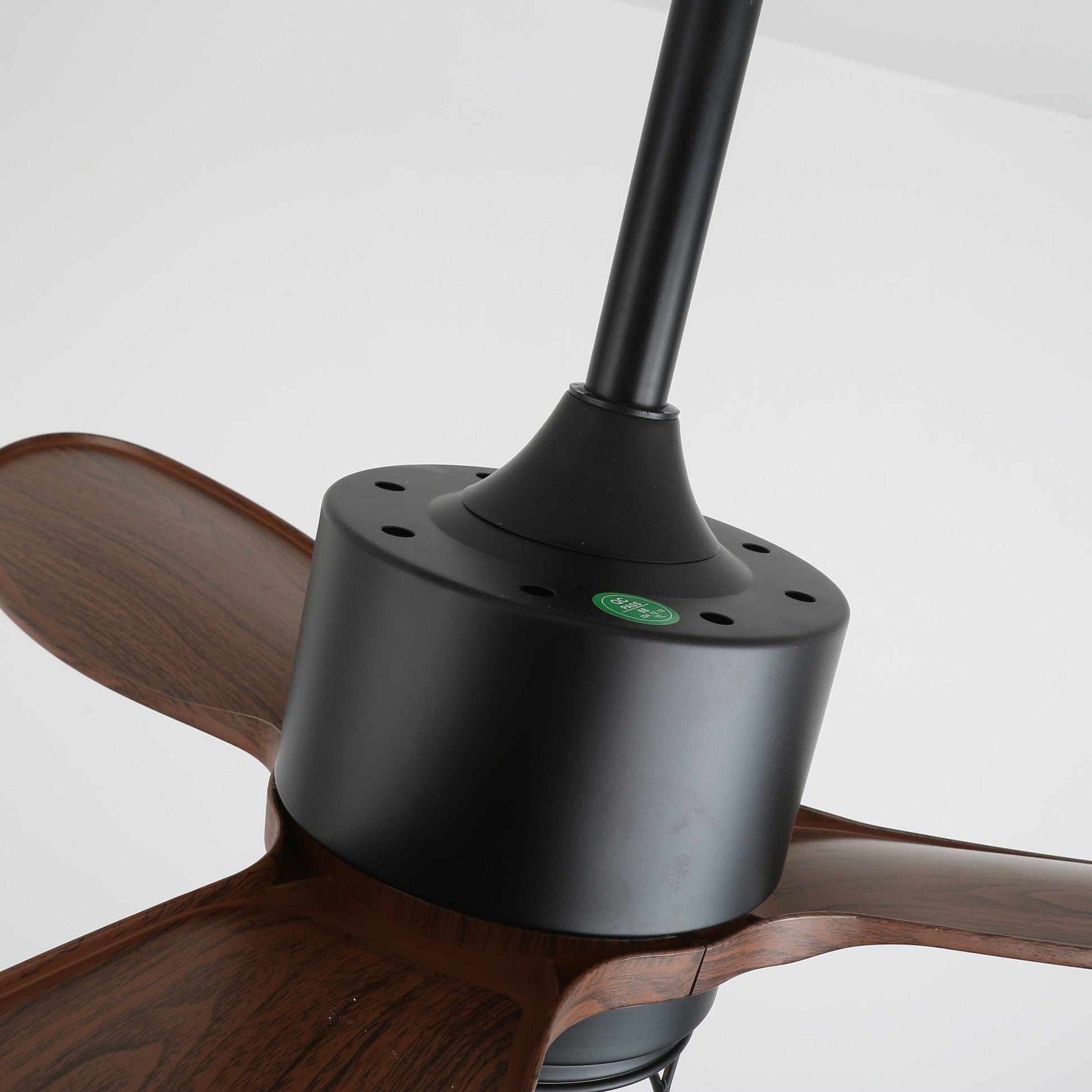Ronan Industrial Wood Ceiling Fan Light - Blowlighting