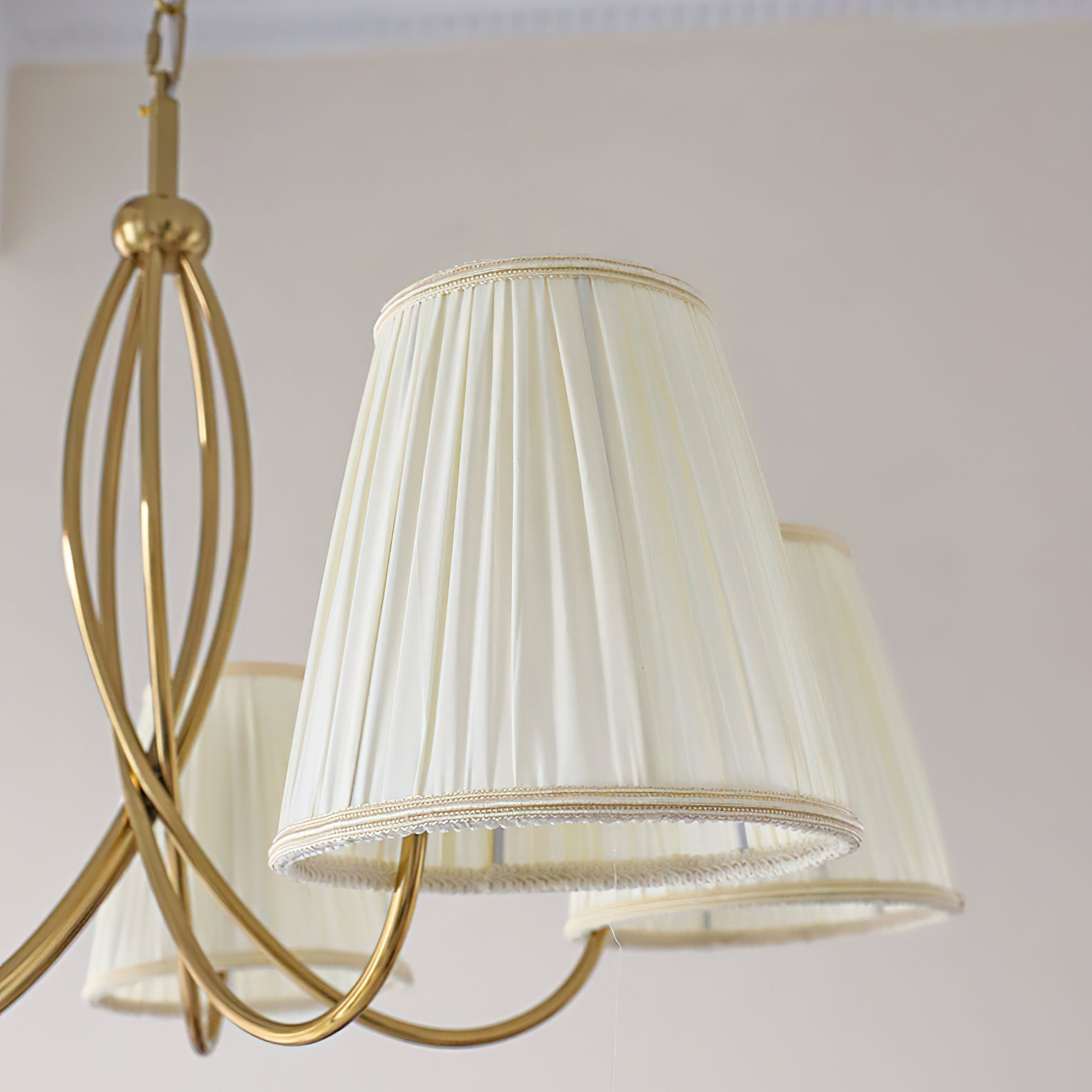 Calistoga Oriental Fabric Chandelier