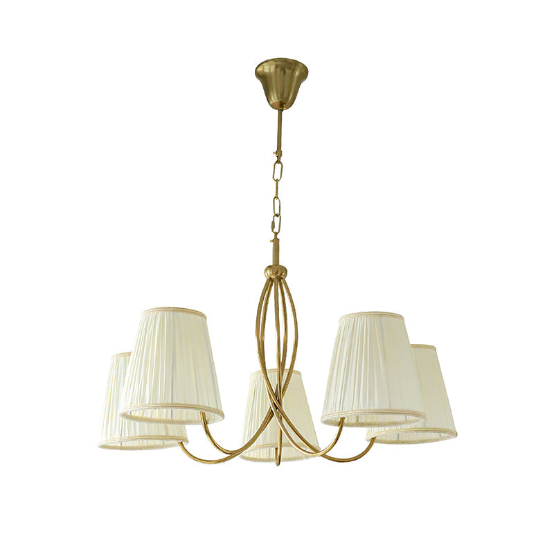 Calistoga Oriental Fabric Chandelier