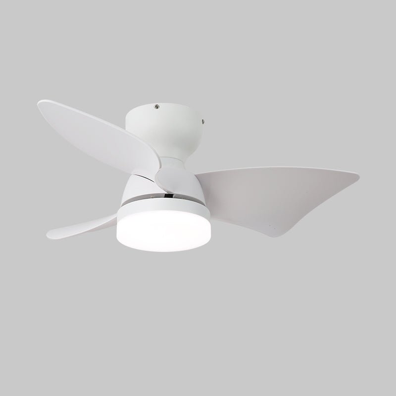 Mirella Silver Wood Ceiling Fan Light - Blowlighting