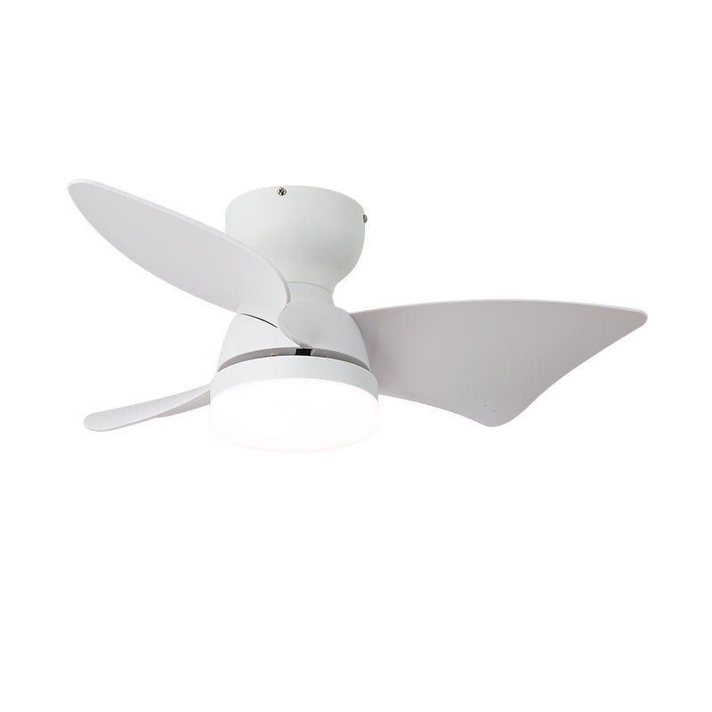 Mirella Silver Wood Ceiling Fan Light - Blowlighting