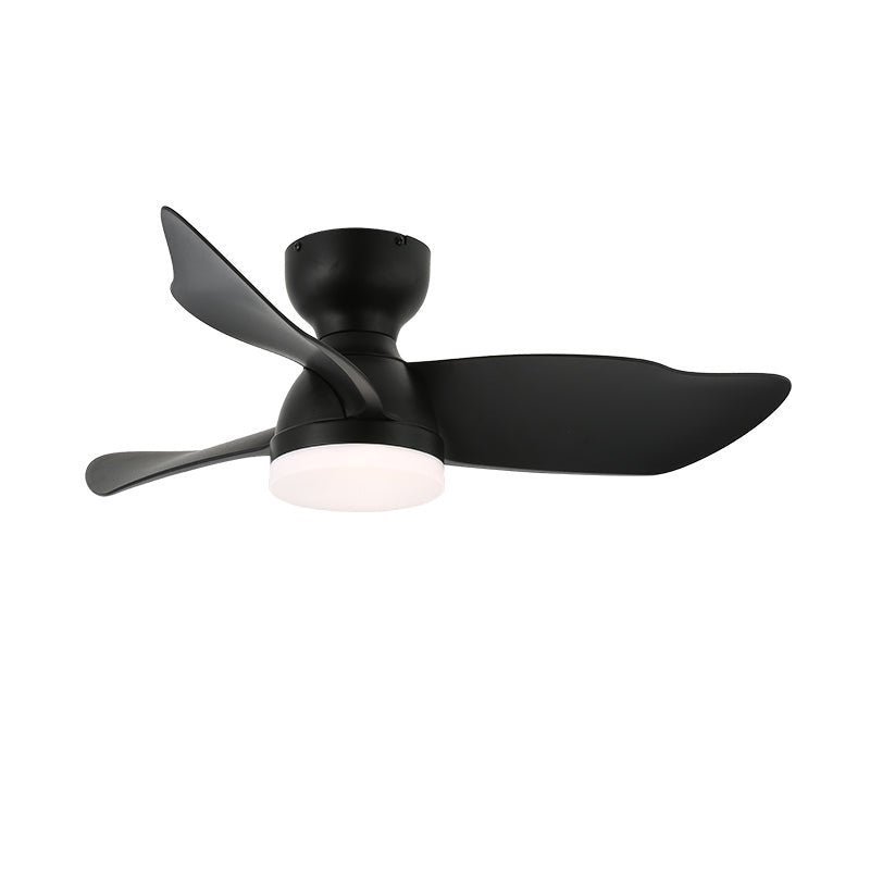 Mirella Silver Wood Ceiling Fan Light - Blowlighting
