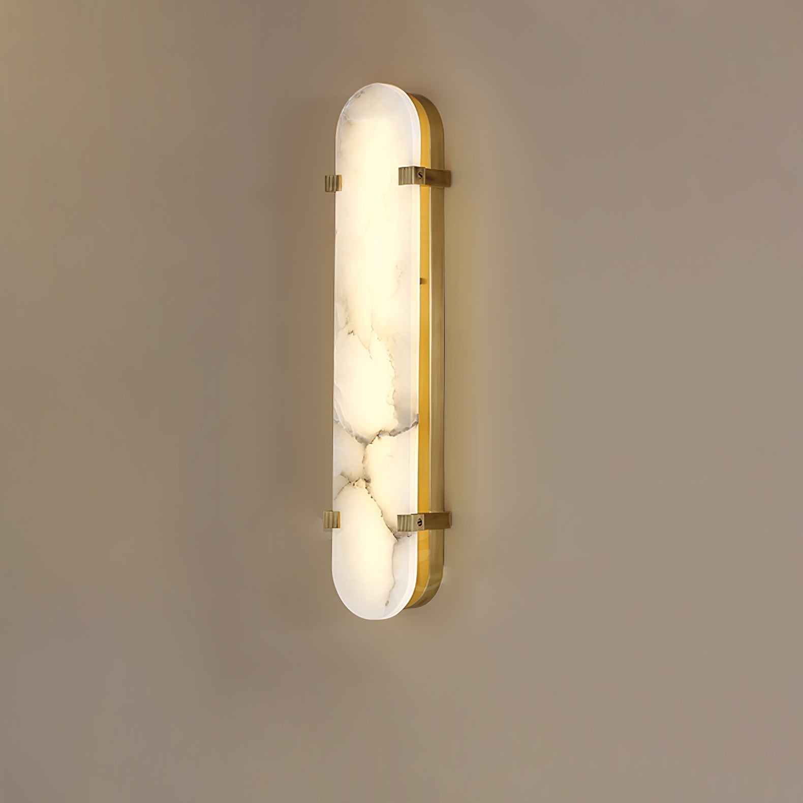 Lunaris Modern Alabaster Wall Light - Blowlighting